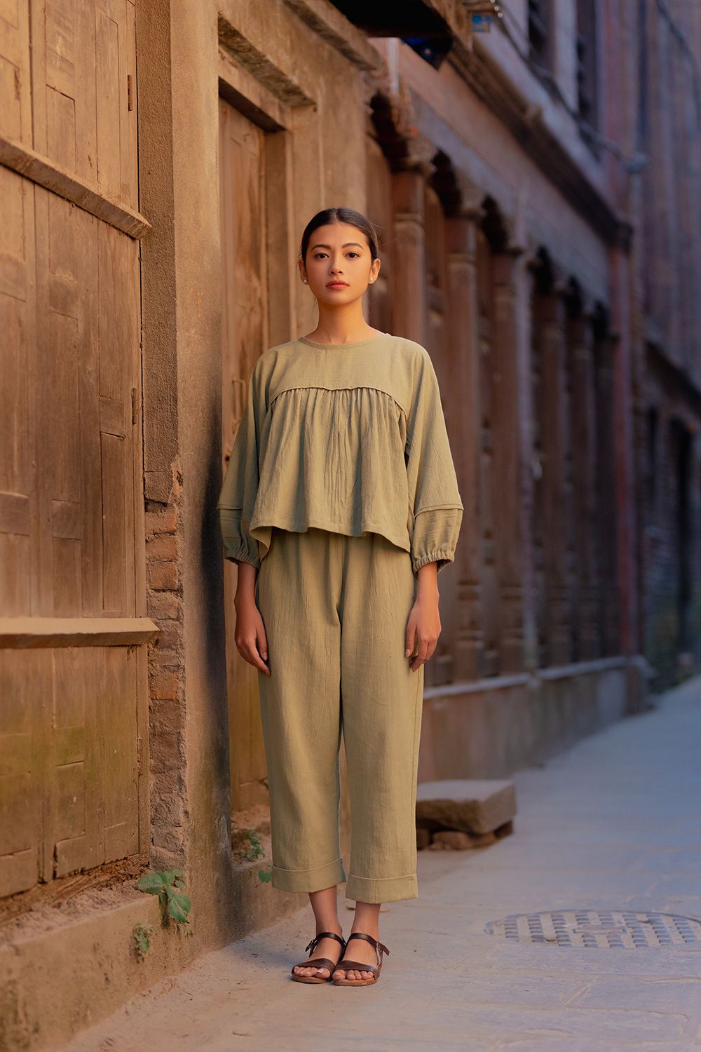Jijivisha Nepal Sustainable Clothing Bhaktapur Collections Women Ghintang Pant
