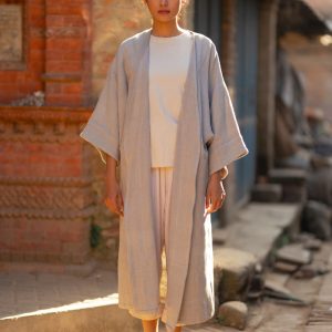 Jijivisha Nepal Sustainable Clothing Bhaktapur Collections Women Baha Robe
