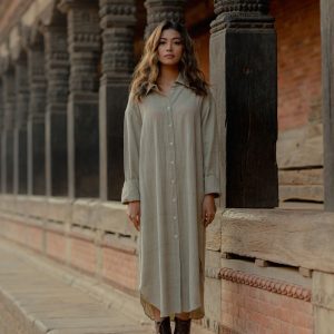 Jijivisha Nepal Sustainable Clothing Bhaktapur Collections Women Hiti Dress