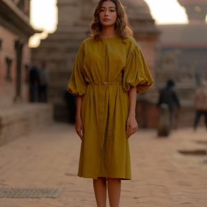 Jijivisha Nepal Sustainable Clothing Bhaktapur Collections Women Jatra Dress