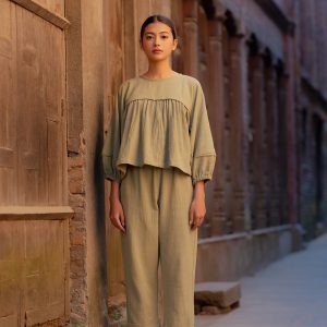 Jijivisha Nepal Sustainable Clothing Bhaktapur Collections Women Khwopa Top