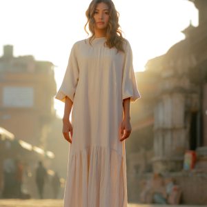 Jijivisha Nepal Sustainable Clothing Bhaktapur Collections Women Nag Dress